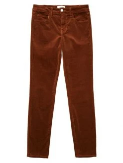 L'AGENCE Margot Velvet Skinny Jeans