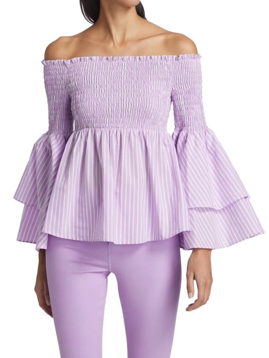 unnamed-file-1732.jpg L'AGENCE Denver Smocked Stripe Top -Outlet L'AGENCE Store unnamed file 1732