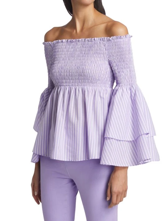 unnamed-file-1733.jpg L'AGENCE Denver Smocked Stripe Top -Outlet L'AGENCE Store unnamed file 1733