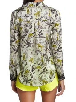 L'AGENCE Tyler Floral Silk Blouse -Outlet L'AGENCE Store unnamed file 1766