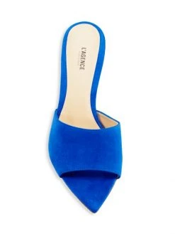 L'AGENCE Lolita Suede Mules Lavender 4 L'AGENCE Lolita Suede Mules Lavender -Outlet L'AGENCE Store unnamed file 1787