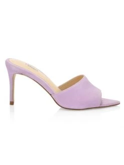 L'AGENCE Lolita Suede Mules Lavender 7 L'AGENCE Lolita Suede Mules Lavender -Outlet L'AGENCE Store unnamed file 1790