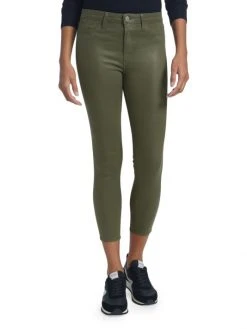L'AGENCE Margot Mid-Rise Stretch Coated Crop Jeans 2 L'AGENCE Margot Mid-Rise Stretch Coated Crop Jeans -Outlet L'AGENCE Store unnamed file 1793