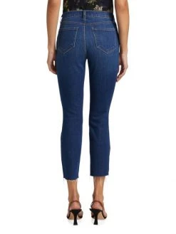 L'AGENCE Sada High-Rise Distressed Stretch Crop Jeans -Outlet L'AGENCE Store unnamed file 1809