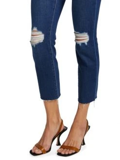 L'AGENCE Sada High-Rise Distressed Stretch Crop Jeans -Outlet L'AGENCE Store unnamed file 1810