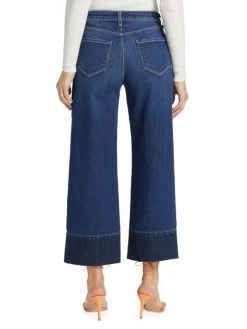 L'AGENCE Whitney High-Waisted Wide-Leg Cropped Jeans -Outlet L'AGENCE Store unnamed file 1880