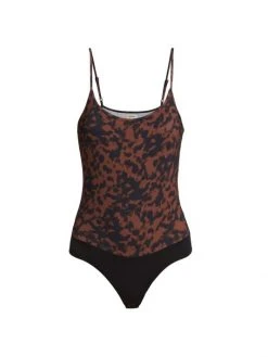 L'AGENCE Ford Printed Bodysuit