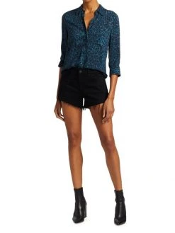 L'AGENCE Audrey Mid-Rise Denim Shorts 7 L'AGENCE Audrey Mid-Rise Denim Shorts -Outlet L'AGENCE Store unnamed file 1920