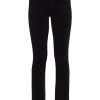 L'AGENCE Oriana High-Rise Velvet Straight-Leg Jeans