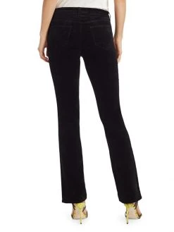 L'AGENCE Oriana High-Rise Velvet Straight-Leg Jeans -Outlet L'AGENCE Store unnamed file 1964