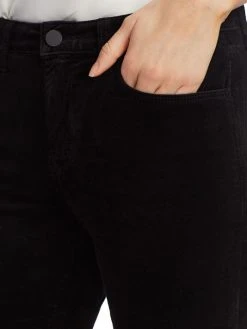 L'AGENCE Oriana High-Rise Velvet Straight-Leg Jeans -Outlet L'AGENCE Store unnamed file 1965