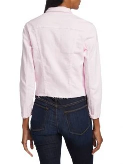 L'AGENCE Janelle Slim Raw Denim Jacket 4 L'AGENCE Janelle Slim Raw Denim Jacket -Outlet L'AGENCE Store unnamed file 212