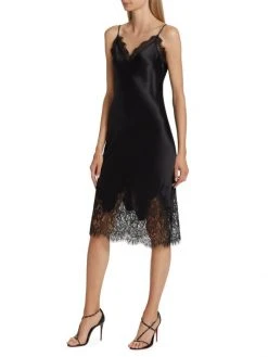 L'AGENCE Jodie Silk & Lace Slip Dress 3 L'AGENCE Jodie Silk & Lace Slip Dress -Outlet L'AGENCE Store unnamed file 274