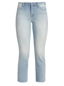 L'AGENCE Sada Cropped Slim-Fit Jeans