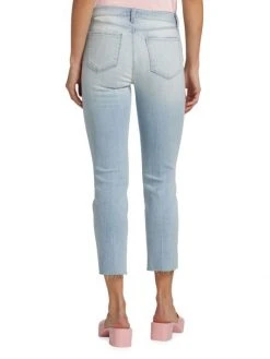 L'AGENCE Sada Cropped Slim-Fit Jeans 4 L'AGENCE Sada Cropped Slim-Fit Jeans -Outlet L'AGENCE Store unnamed file 282