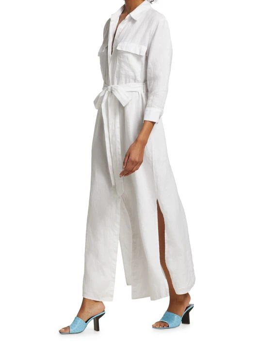 unnamed-file-33.jpg L'AGENCE Cameron Long Shirtdress Light Maize -Outlet L'AGENCE Store unnamed file 33