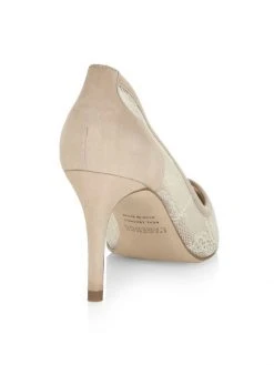 L'AGENCE Simone Lace Pumps Beige -Outlet L'AGENCE Store unnamed file 354