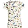 L'AGENCE Ressi Butterfly Print T-Shirt