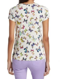 L'AGENCE Ressi Butterfly Print T-Shirt 4 L'AGENCE Ressi Butterfly Print T-Shirt -Outlet L'AGENCE Store unnamed file 364