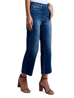 L'AGENCE Wanda High-Rise Cropped Wide-Leg Jeans -Outlet L'AGENCE Store unnamed file 386