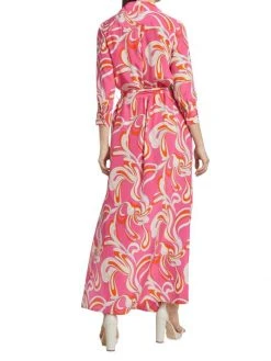 L'AGENCE Cameron Silk Shirtdress -Outlet L'AGENCE Store unnamed file 413