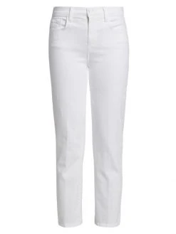 L'AGENCE Alexia High-Rise Crop Cigarette Jeans