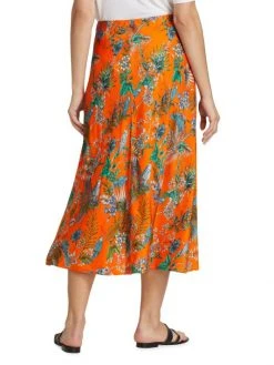 L'AGENCE Clarisa Floral Midi Skirt 4 L'AGENCE Clarisa Floral Midi Skirt -Outlet L'AGENCE Store unnamed file 481