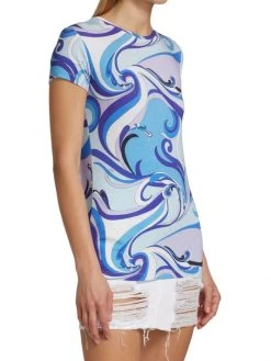 L'AGENCE Ressie Swirl-Print Top 3 L'AGENCE Ressie Swirl-Print Top -Outlet L'AGENCE Store unnamed file 508