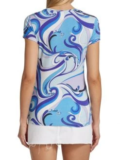 L'AGENCE Ressie Swirl-Print Top 4 L'AGENCE Ressie Swirl-Print Top -Outlet L'AGENCE Store unnamed file 509