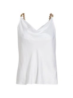 L'AGENCE Jasmina Chain-Strap Cowlneck Tank Black 2 L'AGENCE Jasmina Chain-Strap Cowlneck Tank Black -Outlet L'AGENCE Store unnamed file 526