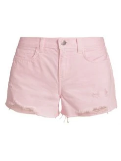 L'AGENCE Audrey Mid-Rise Jean Shorts