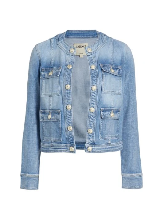 unnamed-file-556.jpg L'AGENCE Yari Collarless Denim Jacket -Outlet L'AGENCE Store unnamed file 556