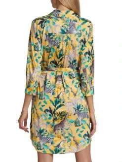L'AGENCE Addison Animal-Printed Shirtdress 3 L'AGENCE Addison Animal-Printed Shirtdress -Outlet L'AGENCE Store unnamed file 601