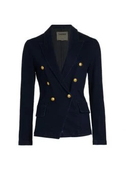 L'AGENCE Kaydence Double-Breasted Jacket