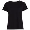 L'AGENCE Shawn Cuffed-Sleeve T-Shirt Black