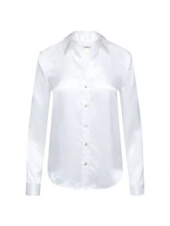 L'AGENCE Tyler Silk Satin Blouse Ivory 3 L'AGENCE Tyler Silk Satin Blouse Ivory -Outlet L'AGENCE Store unnamed file 66