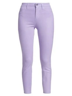 L'AGENCE Margot High-Rise Stretch Crop Skinny Jeans