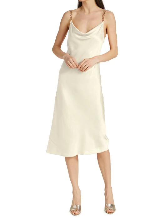unnamed-file-688.jpg L'AGENCE Amina Satin & Chain-Link Midi-Dress Ivory -Outlet L'AGENCE Store unnamed file 688