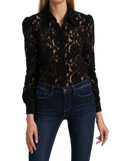 L'AGENCE Jenica Lace Blouse 9 L'AGENCE Jenica Lace Blouse -Outlet L'AGENCE Store unnamed file 70