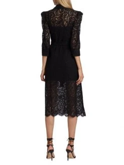 L'AGENCE Kayla Lace Belted Shirtdress 4 L'AGENCE Kayla Lace Belted Shirtdress -Outlet L'AGENCE Store unnamed file 701