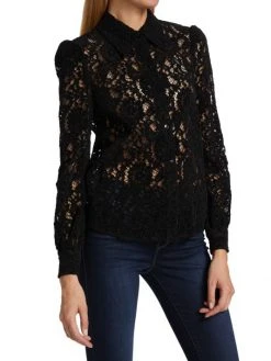 L'AGENCE Jenica Lace Blouse 10 L'AGENCE Jenica Lace Blouse -Outlet L'AGENCE Store unnamed file 71