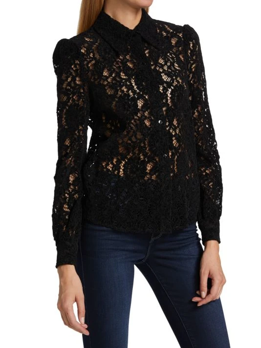 L'AGENCE Jenica Lace Blouse 4 L'AGENCE Jenica Lace Blouse - Image 4