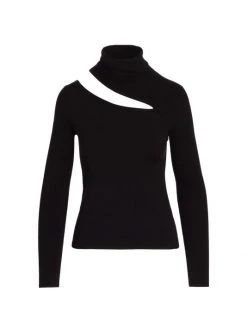 L'AGENCE Everlee Cutout Sweater