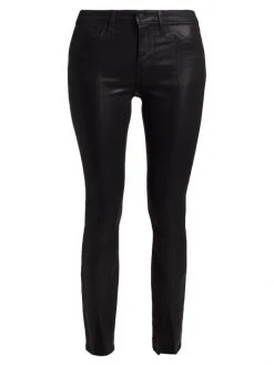 L'AGENCE Jyothi Faux Leather Skinny Pants