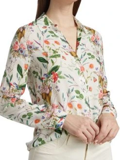 L'AGENCE Holly Floral Blouse 5 L'AGENCE Holly Floral Blouse -Outlet L'AGENCE Store unnamed file 784