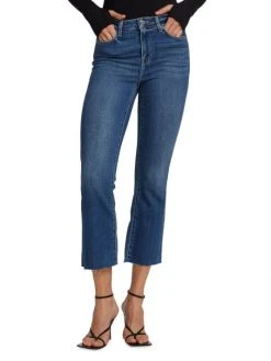 L'AGENCE Kendra Cropped Flared High-Rise Jeans 2 L'AGENCE Kendra Cropped Flared High-Rise Jeans -Outlet L'AGENCE Store unnamed file 788