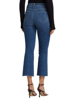 L'AGENCE Kendra Cropped Flared High-Rise Jeans 4 L'AGENCE Kendra Cropped Flared High-Rise Jeans -Outlet L'AGENCE Store unnamed file 790