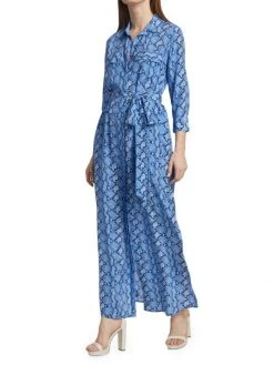L'AGENCE Cameron Snake-Printed Silk Shirtdress 2 L'AGENCE Cameron Snake-Printed Silk Shirtdress -Outlet L'AGENCE Store unnamed file 795