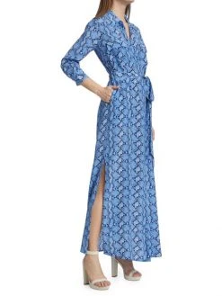L'AGENCE Cameron Snake-Printed Silk Shirtdress 3 L'AGENCE Cameron Snake-Printed Silk Shirtdress -Outlet L'AGENCE Store unnamed file 796