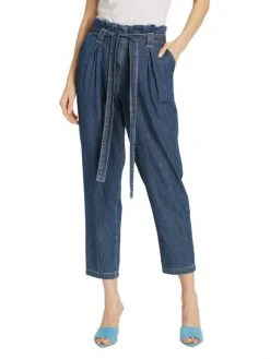 L'AGENCE Violette Cotton Paperbag Pants -Outlet L'AGENCE Store unnamed file 816